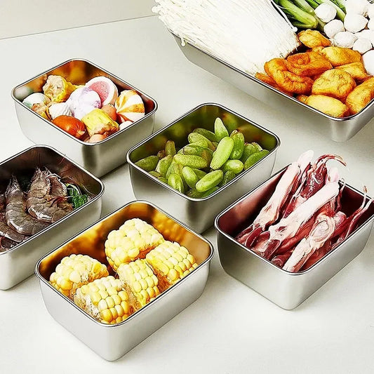 Stainless Steel Airtight Jar Set
