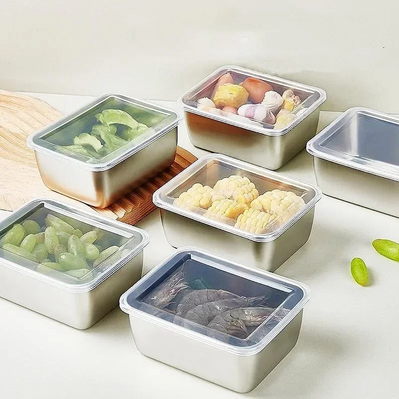 Stainless Steel Airtight Jar Set