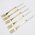 Stainless Steel Cutlery Set with Ceramic Handles