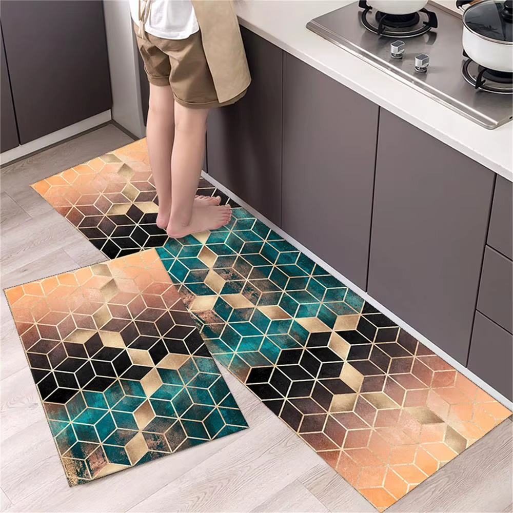 Premium Decorative Absorbent Mat for Kitchen, Living Room and Bedroom