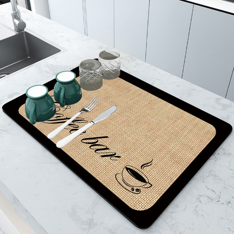Magic Absorbent Draining Mat