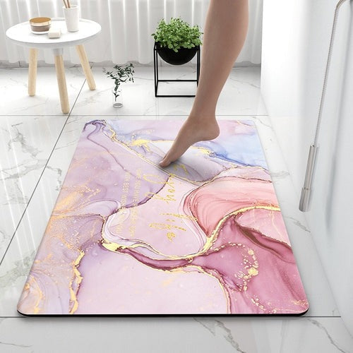 Super Absorbent Non-Slip Bathroom Mat - DryComfort