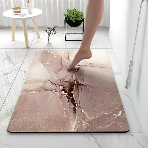 Super Absorbent Non-Slip Bathroom Mat - DryComfort