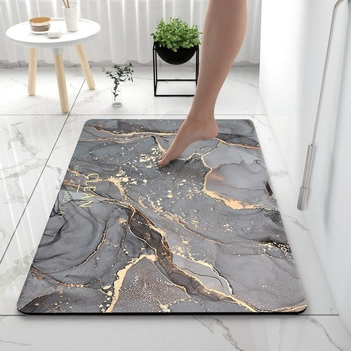 Super Absorbent Non-Slip Bathroom Mat - DryComfort
