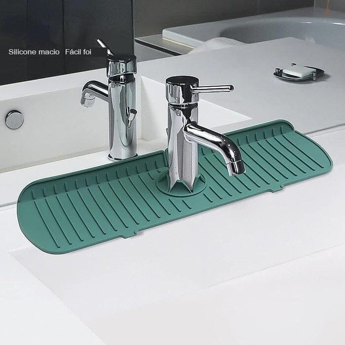 Silicone Kitchen Tap Drainage Mat - SplashFree