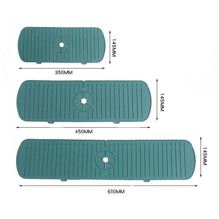 Silicone Kitchen Tap Drainage Mat - SplashFree