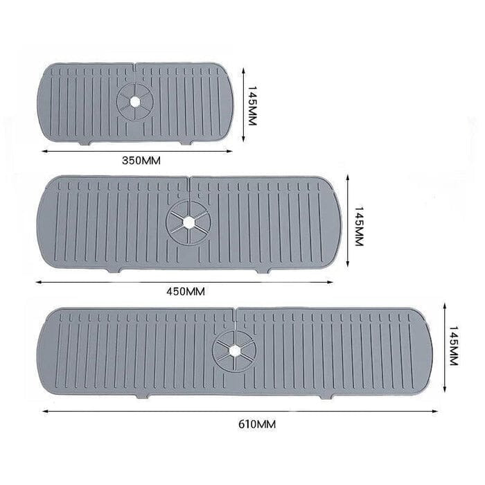 Silicone Kitchen Tap Drainage Mat - SplashFree