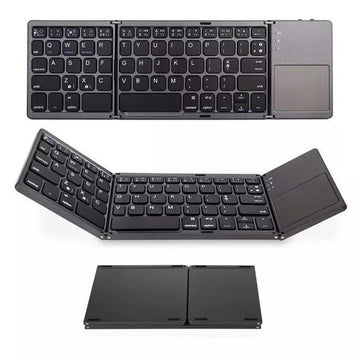 Foldable Rugged Keyboard for Mobile Productivity