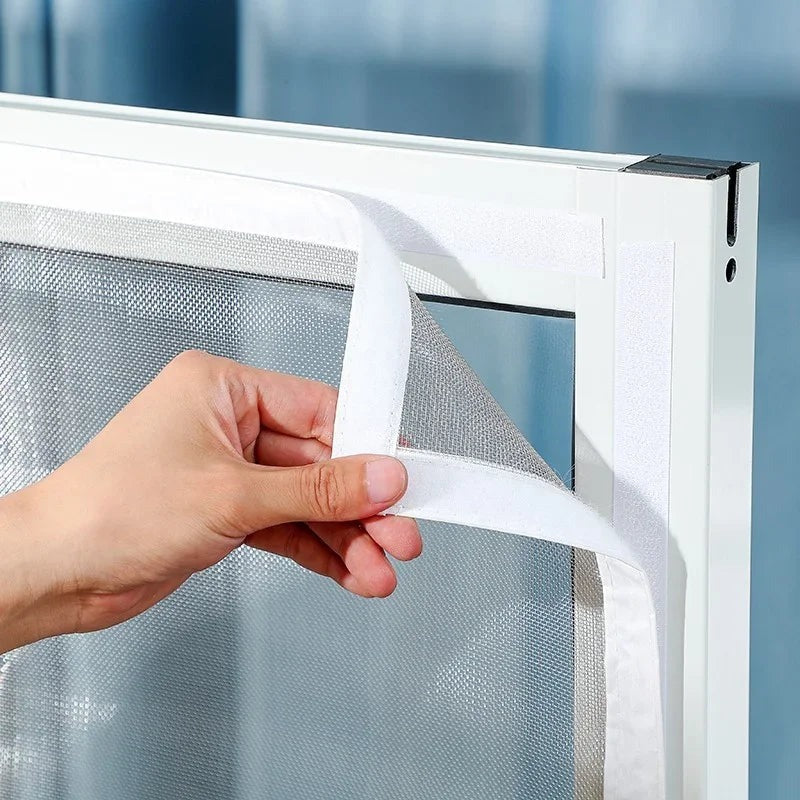 Removable Velcro Window Insect Screen - InsectGuard
