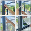 Removable Velcro Window Insect Screen - InsectGuard