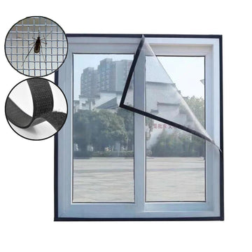 Removable Velcro Window Insect Screen - InsectGuard