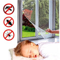 Removable Velcro Window Insect Screen - InsectGuard