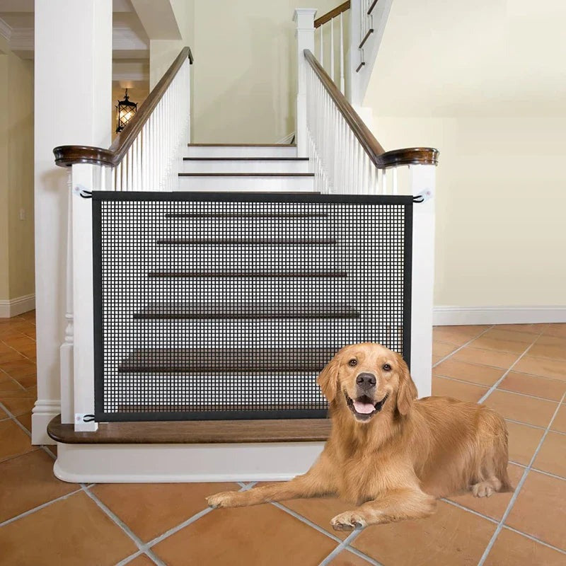 Retractable Safety Gate for Children and Pets - SafeGuard