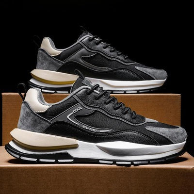 Men's Non-Slip Platform Sports Trainers - GripMax