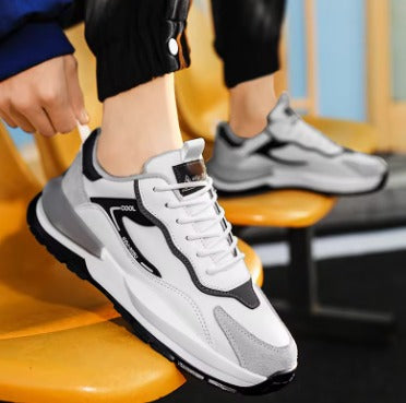 Men's Non-Slip Platform Sports Trainers - GripMax