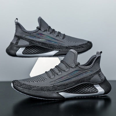 Men's Breathable Cushioned Casual Trainers - AirFlex