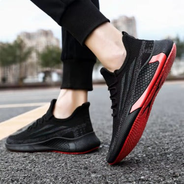 Men's Breathable Cushioned Casual Trainers - AirFlex