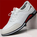 Men's Casual Leather Trainers - UrbanChic