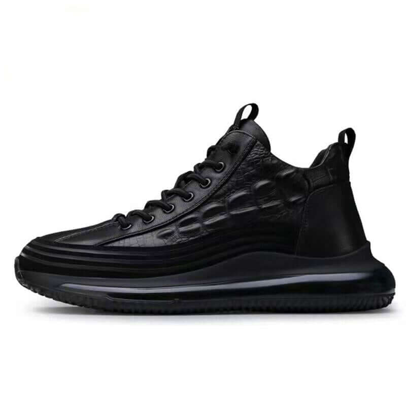 Men's Elegance 3D Leather Trainers