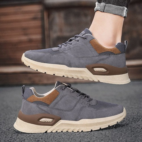 Men's Breathable Platform Sports Trainers - AirStride