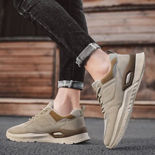 Men's Breathable Platform Sports Trainers - AirStride