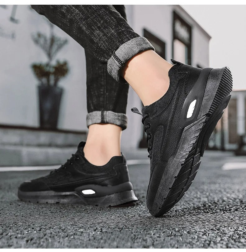 Men's Breathable Platform Sports Trainers - AirStride