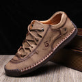 Men's Leather Moccasin Trainers - EliteMoc