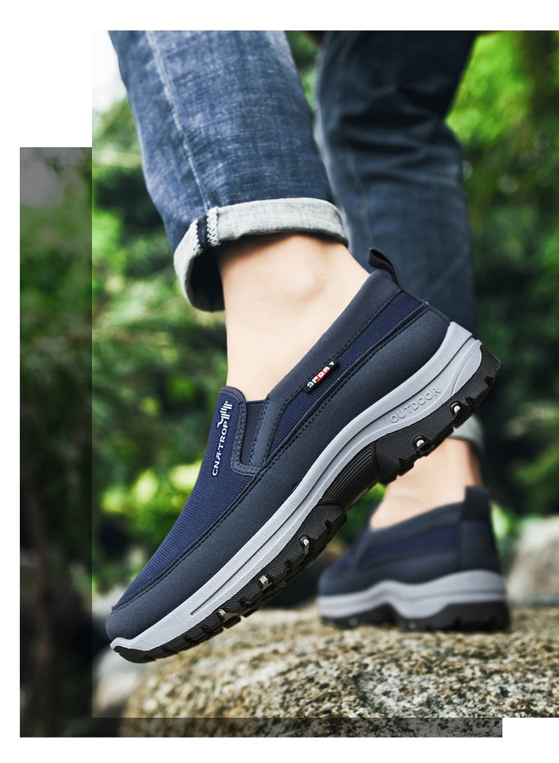 Non-Slip Orthopaedic Moccasin Trainers - ConfortoPlus