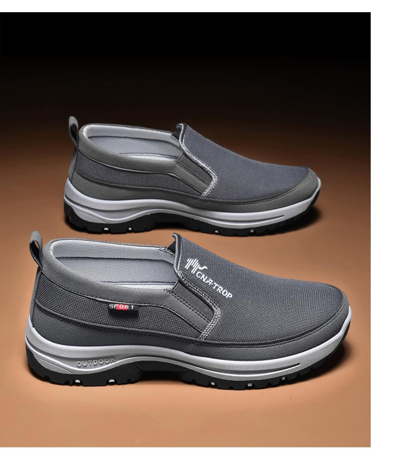 Non-Slip Orthopaedic Moccasin Trainers - ConfortoPlus