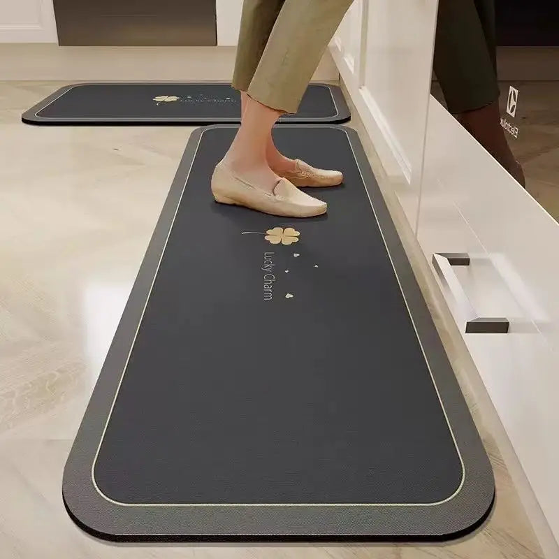 Thick Long Non-Slip Absorbent Kitchen Mat