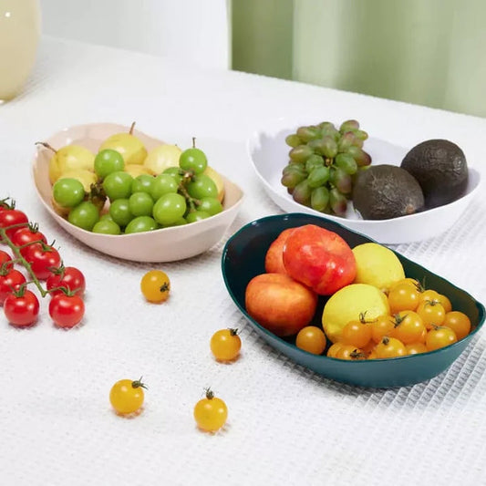 Tiered Bamboo Fruit Basket