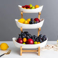 Tiered Bamboo Fruit Basket