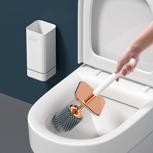 Toilet Cleaning Brush with Holder