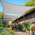 Portable Waterproof Shade Sail with UV Protection