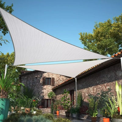 Portable Waterproof Shade Sail with UV Protection