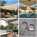 Portable Waterproof Shade Sail with UV Protection