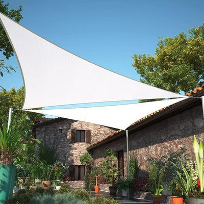 Portable Waterproof Shade Sail with UV Protection