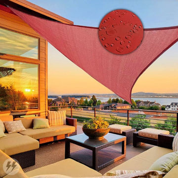 Waterproof Triangular Outdoor Shade Sail