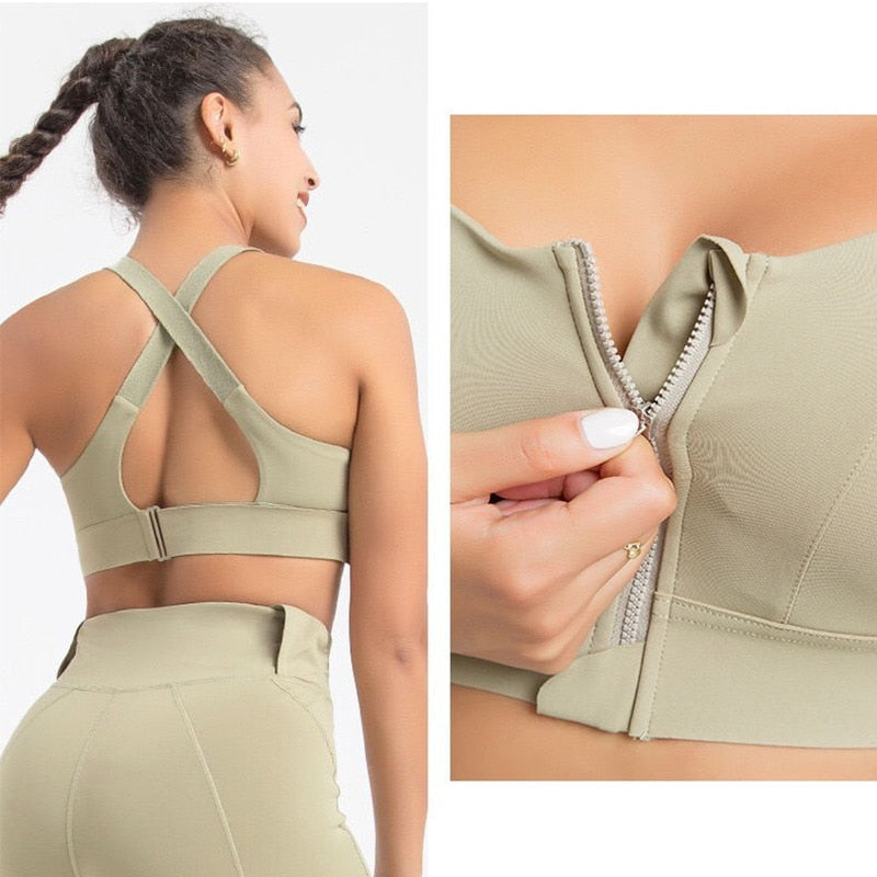 Sports Bra with High-Support Padding - Powerlift