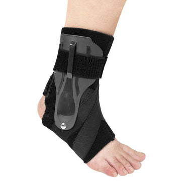 Pain-Relief Compression Ankle Brace with Articulated Support