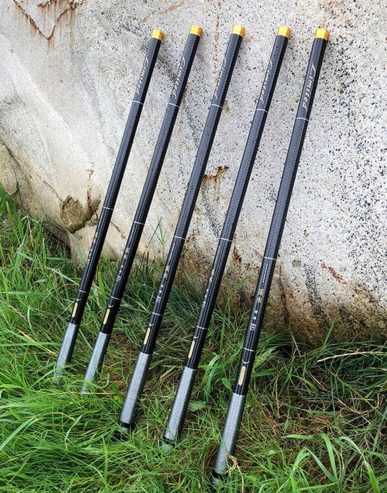 Ultra-Light Telescopic Carbon Fibre Fishing Rod