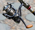 Telescopic Carbon Fibre Fishing Rod with 10kg Drag Reel
