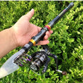 Telescopic Carbon Fibre Fishing Rod with 10kg Drag Reel