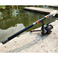 Telescopic Carbon Fibre Fishing Rod with 10kg Drag Reel