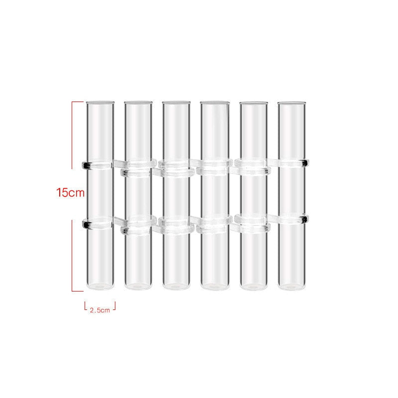 Adjustable Clear Glass Vase for Decor