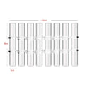 Adjustable Clear Glass Vase for Decor