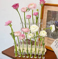 Adjustable Clear Glass Vase for Decor