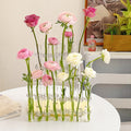 Adjustable Clear Glass Vase for Decor