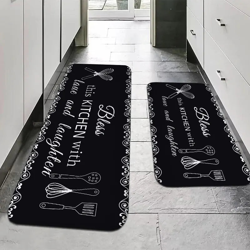 Versatile Anti-slip and Ultra Absorbent Kitchen Mat