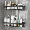 Wall-Mounted Bathroom Product Storage Rack